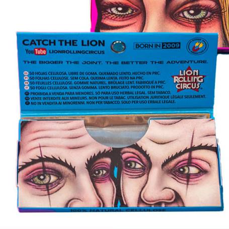 Papel Transparente Celulosa Lion Rolling Circus 1.1/4